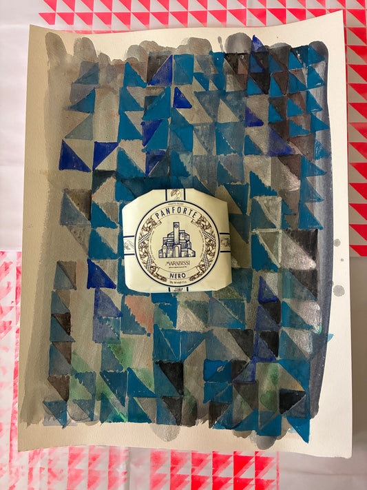 Watercolour with Marabissi Panforte Nero