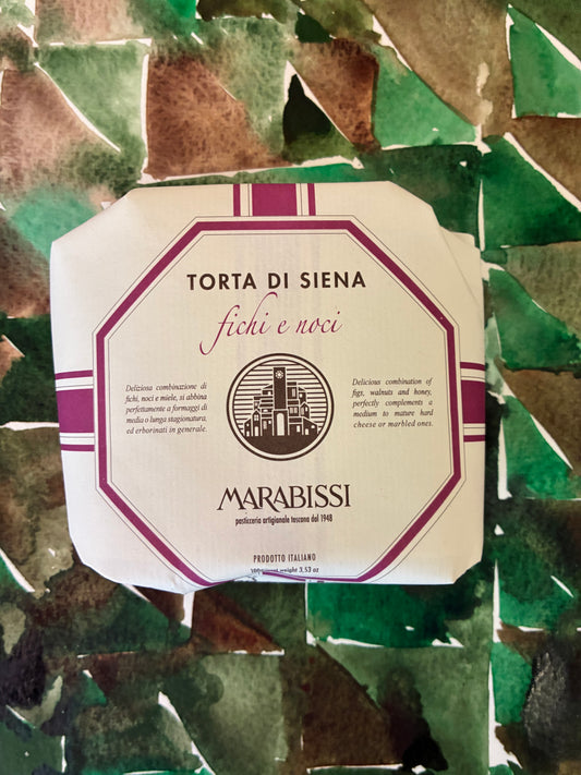 Watercolour with Torta di Siena