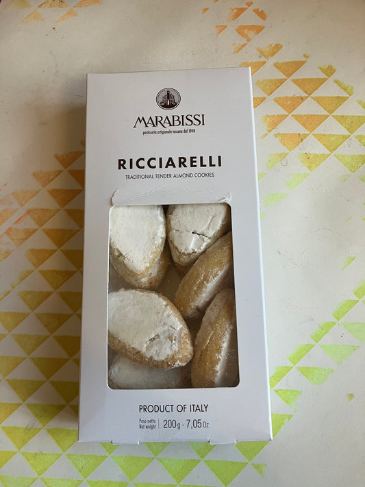 Marabissi Ricciarelli traditional tender almond biscuits