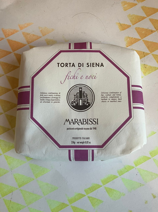 Marabissi Torta di Siena fichi e noci 100g