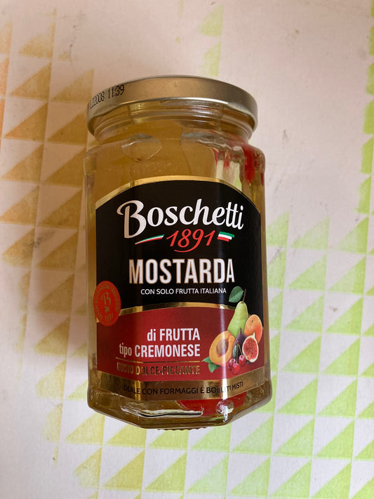 Boschetti Mostarda Fruit tipo Cremonese